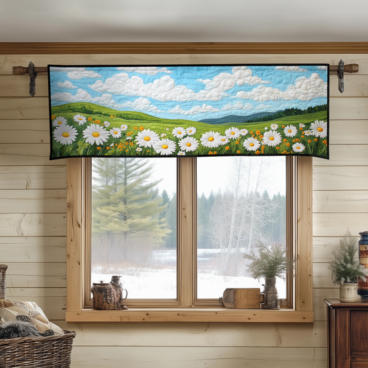 Cottage Bloom Quilted Valance NCU0DK3980