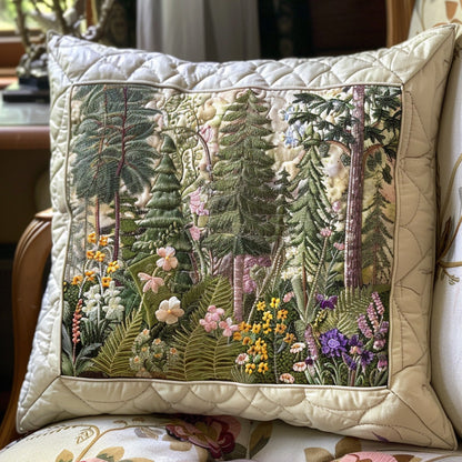 Cottage Forest Quilted Pillow Case NCU0DV6407