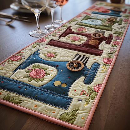 Cottage Seam Quilted Table Runner NCU0DV9093
