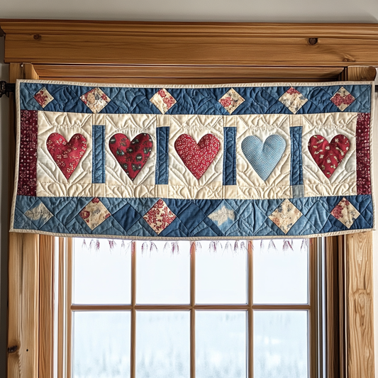 Cottage Whimsy Quilted Valance NCU0DK3812