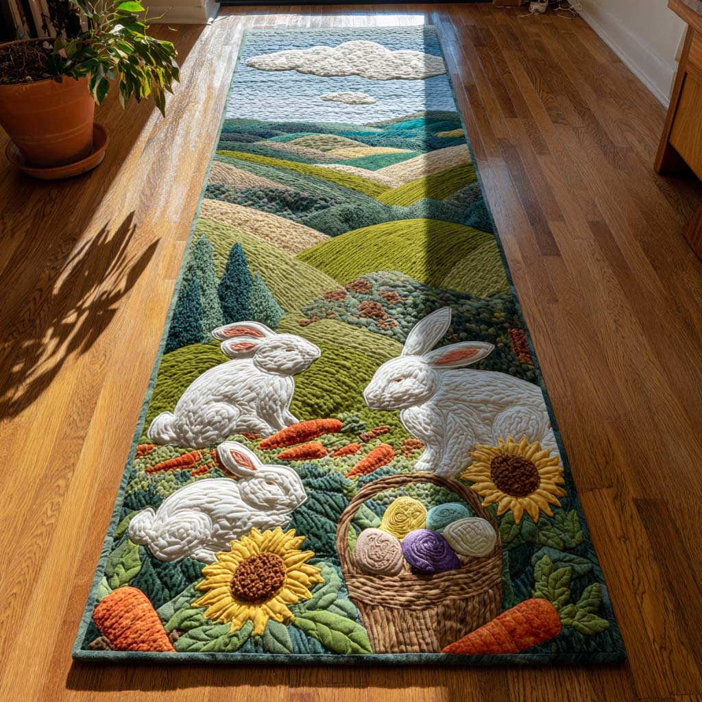 Cotton Cloudscape Runner Carpet NCU0HH1801