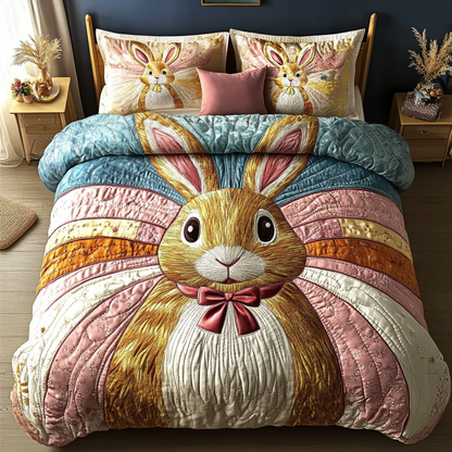 Cotton Tail 3-Piece Quilted Bedding Set NCU0DK5210