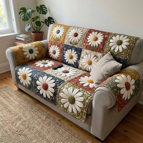 Country Blossom Quilted Sofa Cover NCU0XD2502