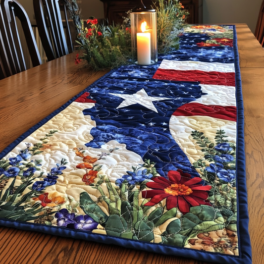 Country Charm Quilted Table Runner NCU0VL2180