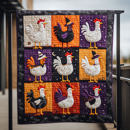 Country Cluckers Quilted Blanket NCU0TV081