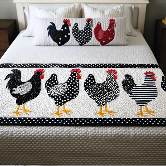 Country Coop Quilted Bed Runner NCU0PT8062