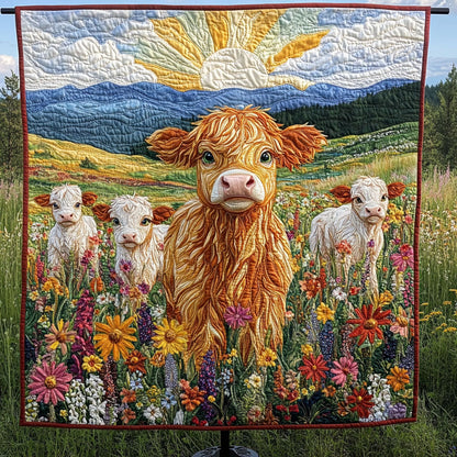 Country Cuties Quilted Blanket NCU0PT4735
