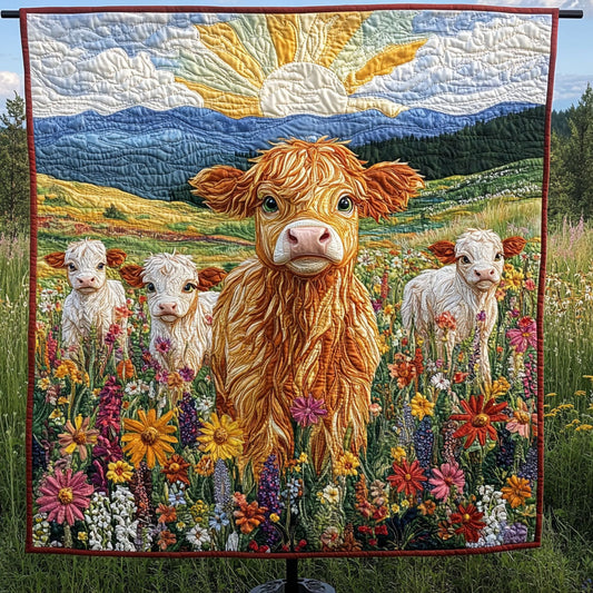 Country Cuties Quilted Blanket NCU0PT4735