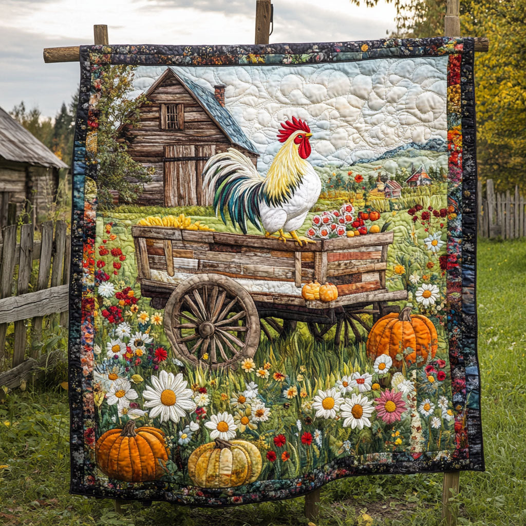 Country Daydreams Quilted Blanket NCU0PT5735