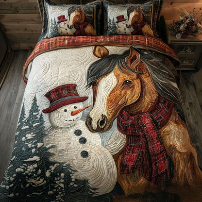 Country Frost 3-Piece Quilted Bedding Set NCU0PT10339