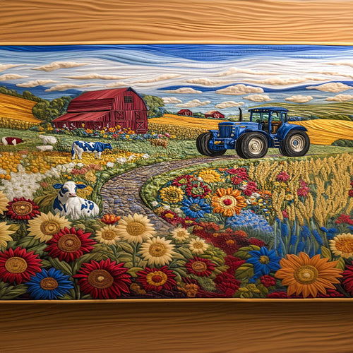 Country Journey Quilted Table Runner NCU0NT6291