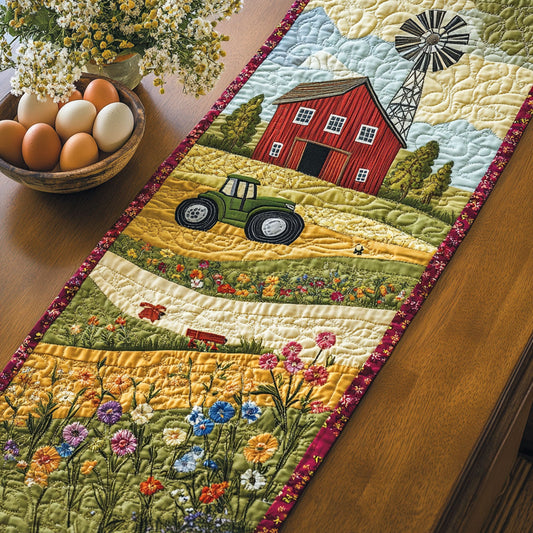 Country Living Quilted Table Runner NCU0PT6140