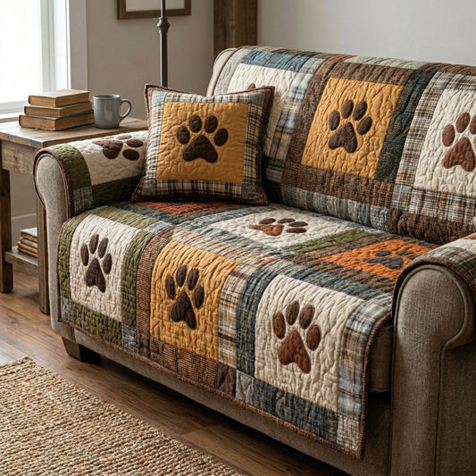 Country Paw Classic Quilted Sofa Cover NCU0NT12418