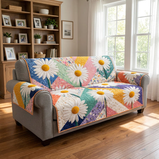 Country Quilt Quilted Sofa Cover NCU0DK12117
