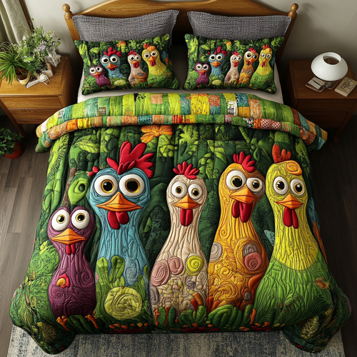 Country Roots 3-Piece Quilted Bedding Set NCU0DK7261