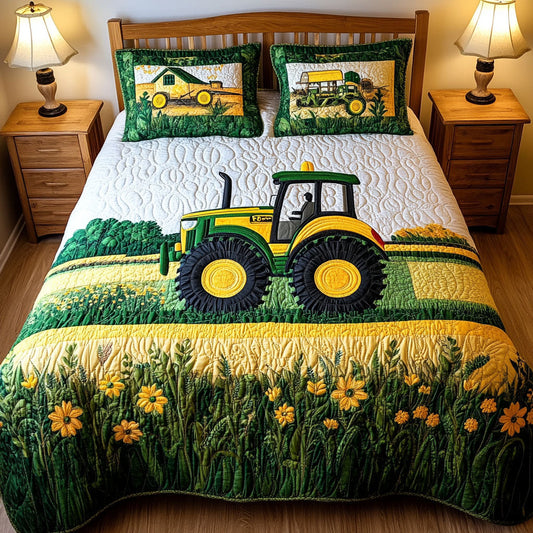 Country Roots 3-Piece Quilted Bedding Set NCU0PT2823