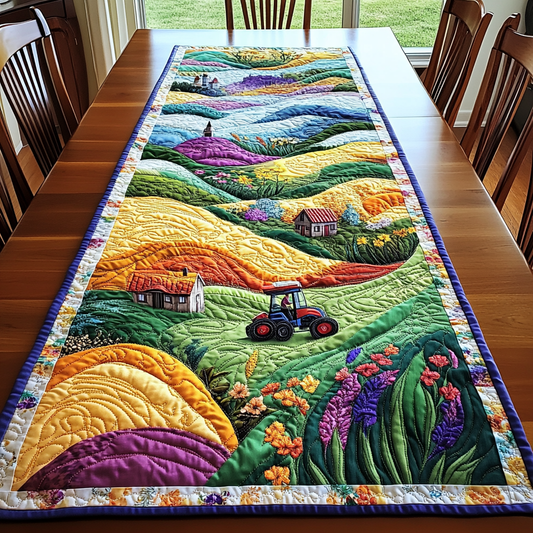 Country View Quilted Table Runner NCU0DK7131