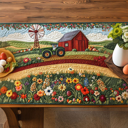 Country Winds Quilted Table Runner NCU0PT6141