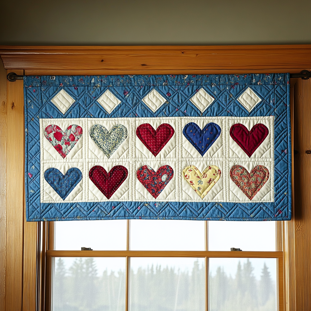 Countryside Bliss Quilted Valance NCU0DK3814