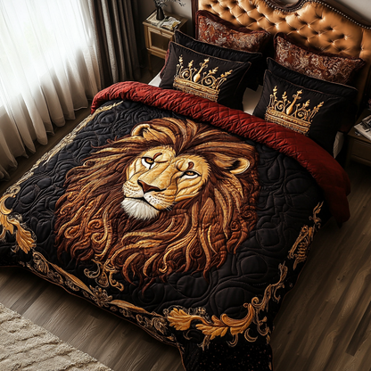 Courageous Majesty Quilted Bedding Set NCU0DV2124