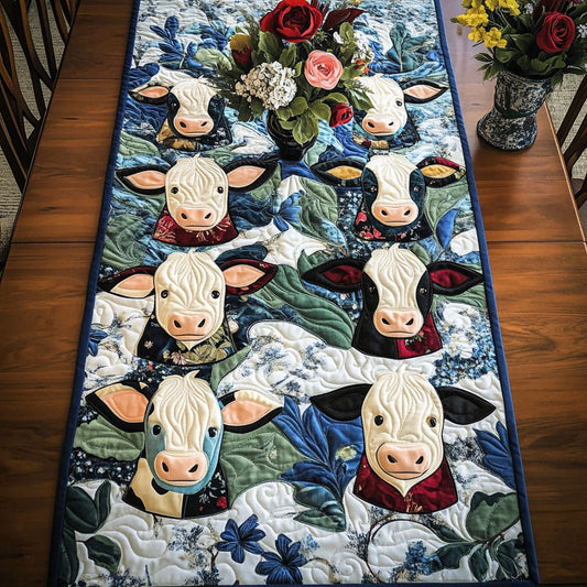 Cow Parade Quilted Table Runner NCU0NT6542