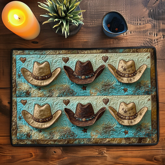 Cowboy Collection Quilted Placemat NCU0NT7019