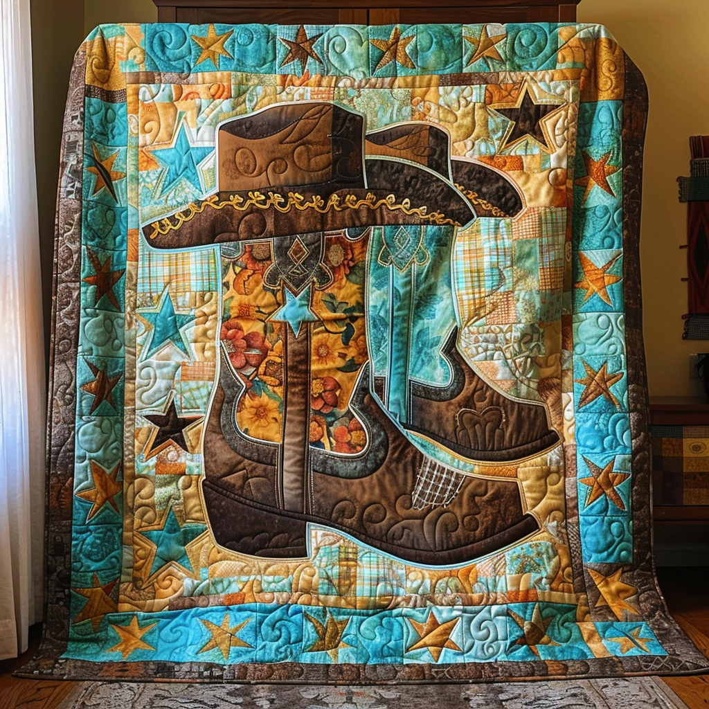 Cowboy Essentials Quilted Blanket NCU0TH670