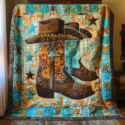 Rustic Liberty Quilted Blanket NCU0DV2108