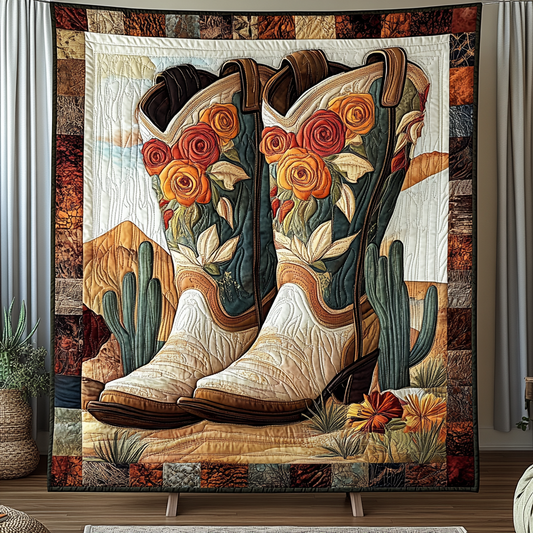 Cowboy Bliss Quilted Blanket NCU0VH3243