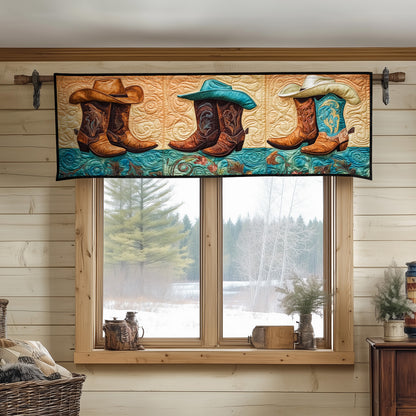 Cowboy Quilted Valance NCU0VT162