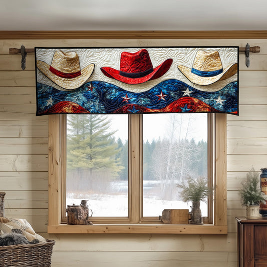 Cowboy Honor Code Quilted Valance NCU0NT7358
