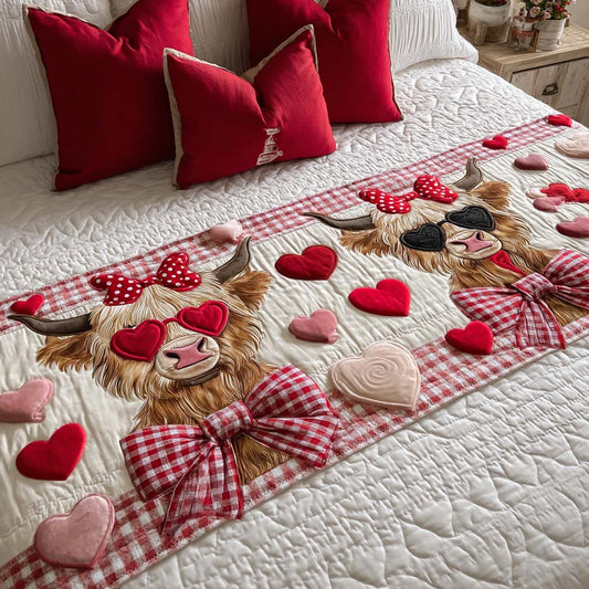 Cowheart Bliss Quilted Bed Runner NCU0NT11641