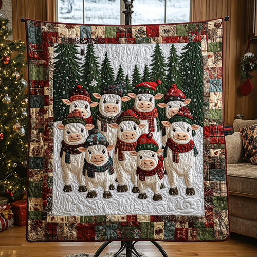 Cowmas Charm Quilted Blanket NCU0VH1222