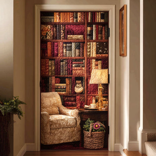 Cozy Reader Quilted Door Cover NCU0TV1094