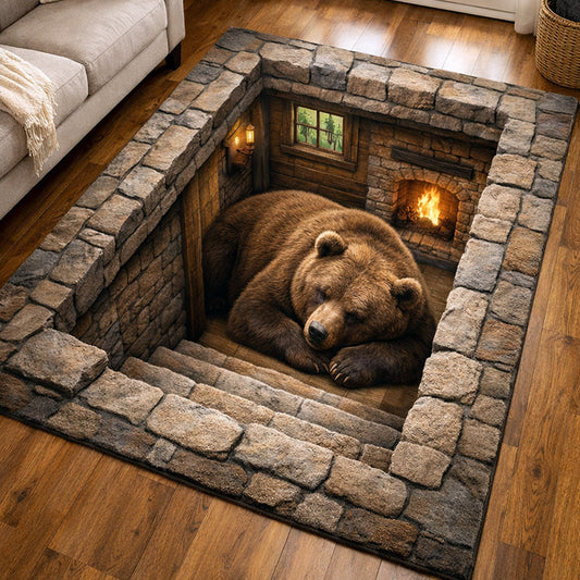Cozy Bear Area Rug NCU0TV1730