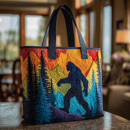 Bigfoot Quilted Tote Bag NCU0VT232