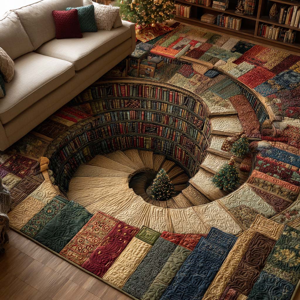 Cozy Book Night Area Rug NCU0NT11286 – Vantique