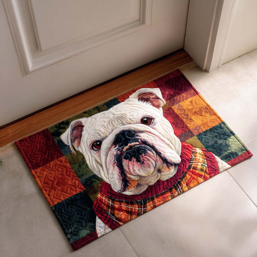Cozy Bulldog Doormat NCU0NT10193