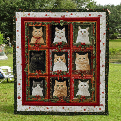 Cozy Cat Quilted Blanket NCU0TL1681