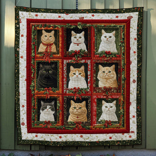 Cozy Cat Quilted Blanket NCU0TL1681