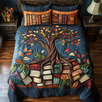 Cozy Chapters 3-Piece Quilted Bedding Set NCU0VH5940