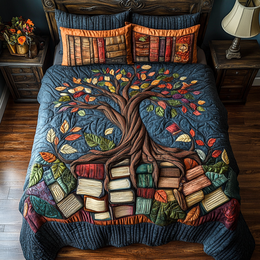 Cozy Chapters 3-Piece Quilted Bedding Set NCU0VH5940