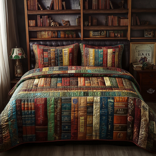 Cozy Chapters 3-Piece Quilted Bedding Set NCU0VL2540