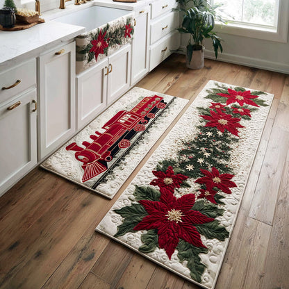 Cozy Christmas Eve Kitchen Area Rug NCU0TD1731