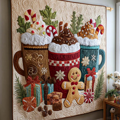 Cozy Cocoa Quilted Blanket NCU0NT9847