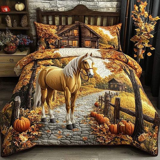 Cozy Companions 3-Piece Quilted Bedding Set NCU0NT8922