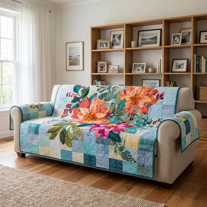Cozy Cottage Quilted Sofa Cover NCU0DK12120