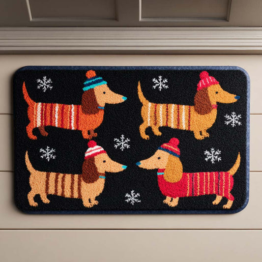 Cozy Dachshunds Doormat NCU0NT10197