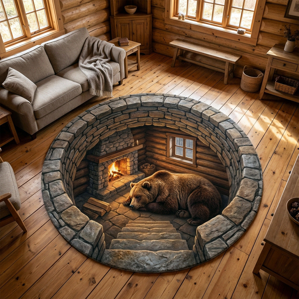 Cozy Den Round Carpet NCU0TV1815