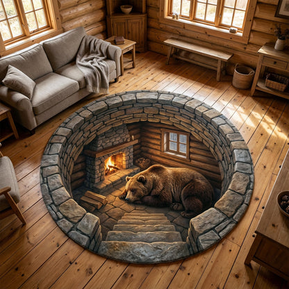 Cozy Den Round Carpet NCU0TV1815